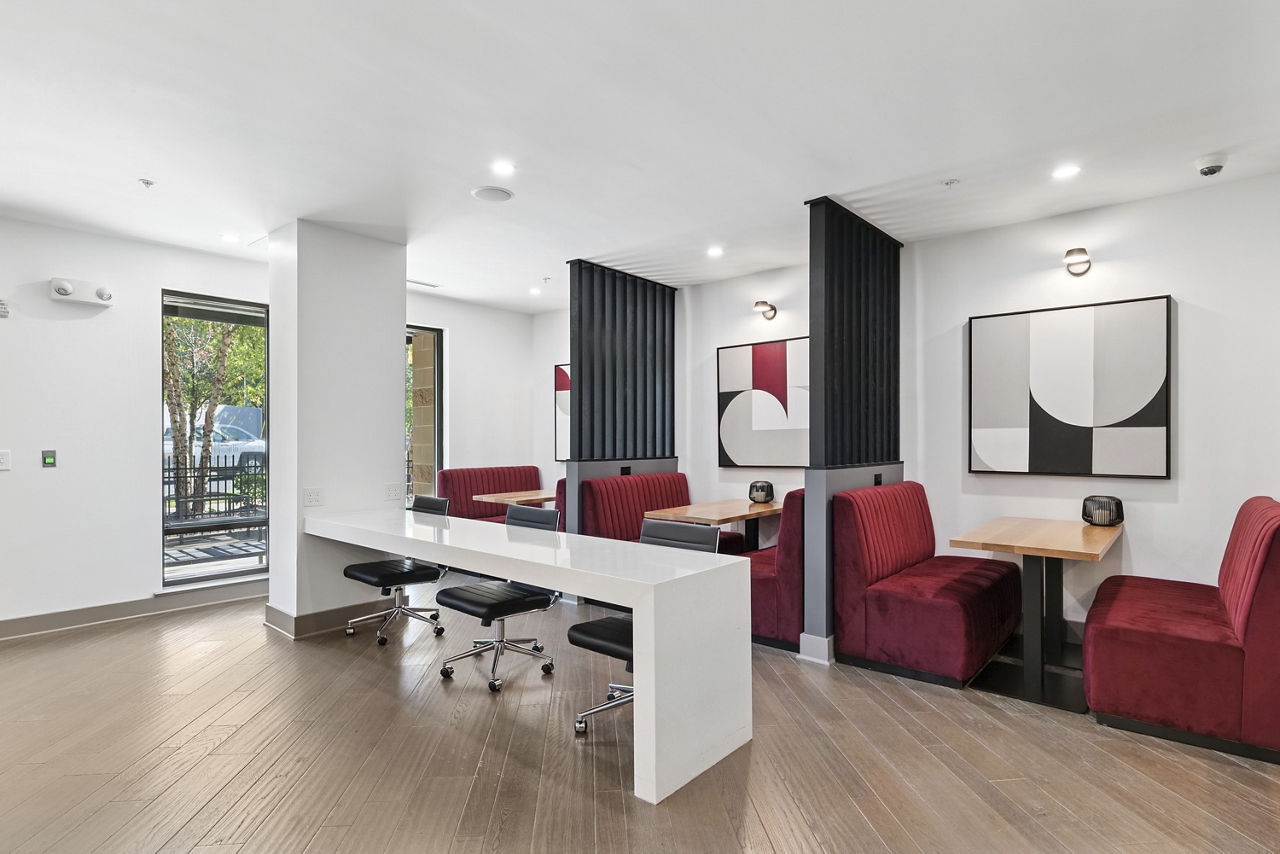 Lobby at 1100 South Apartments