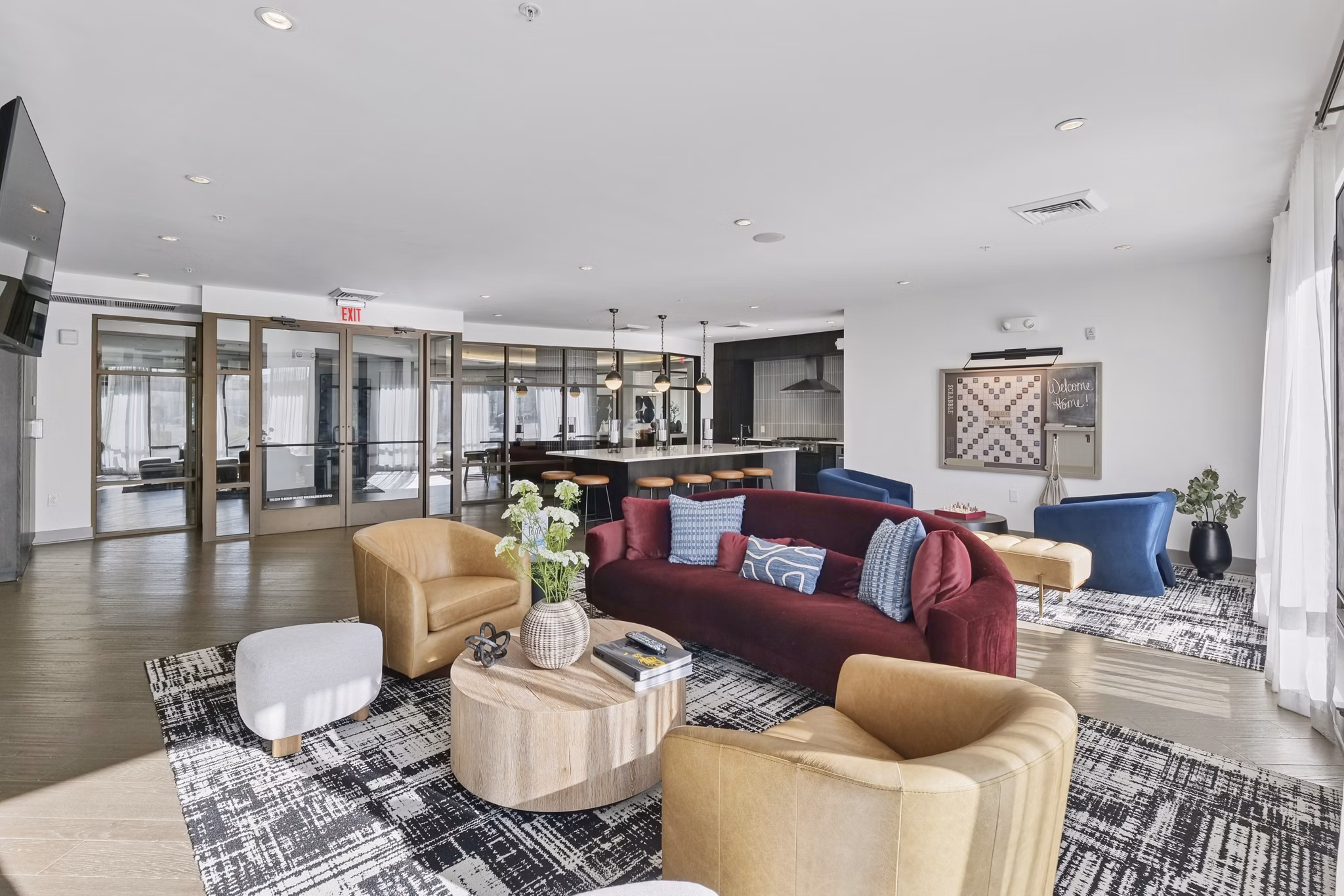 clubhouse at 1100 South Apartments