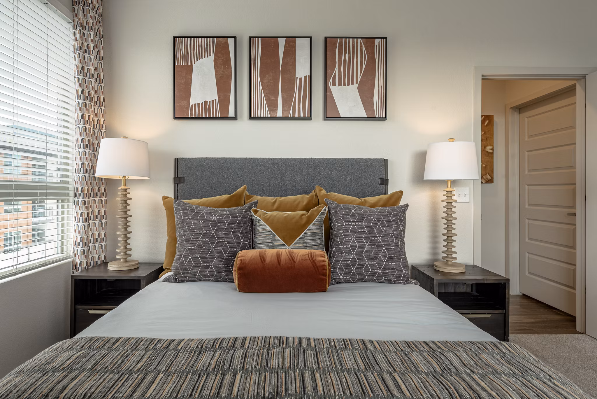 Bedroom at The View at Golden Ridge Apartments