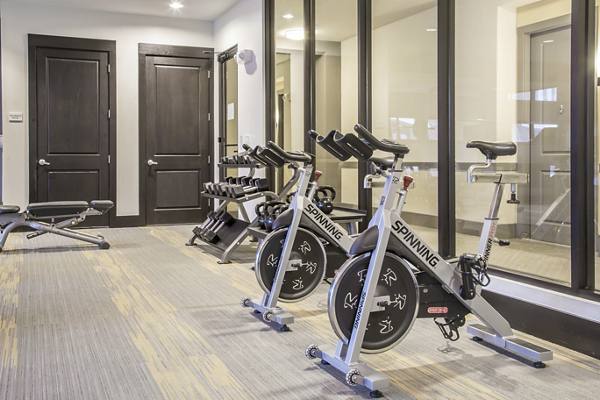 fitness center at Virage Luxury Apartments
