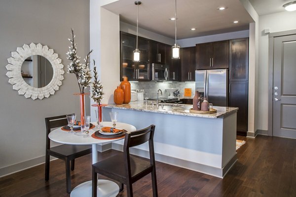 kitchen at Virage Luxury Apartments
