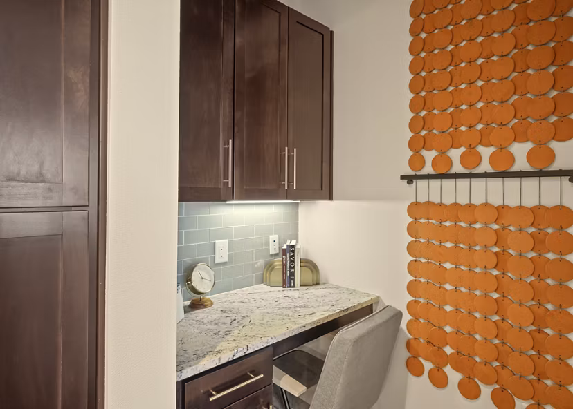 living room at Virage Apartments 