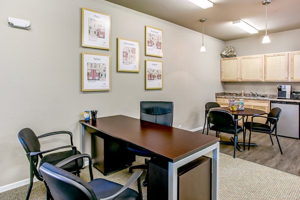 Clubhouse at Fair Hills Apartments: Modern recreational space featuring elegant interiors and social areas for residents