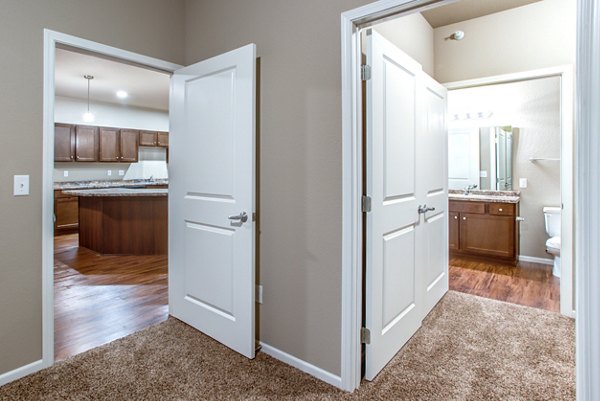 Spacious kitchen with modern appliances in Fair Hills Apartments