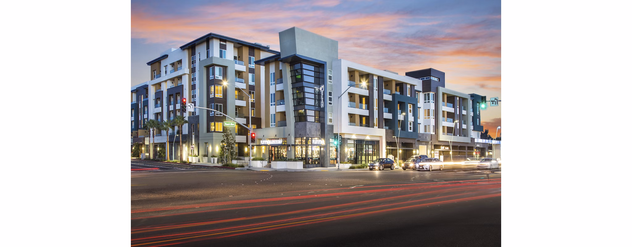 building/exterior at Elan Huntington Beach Apartments
