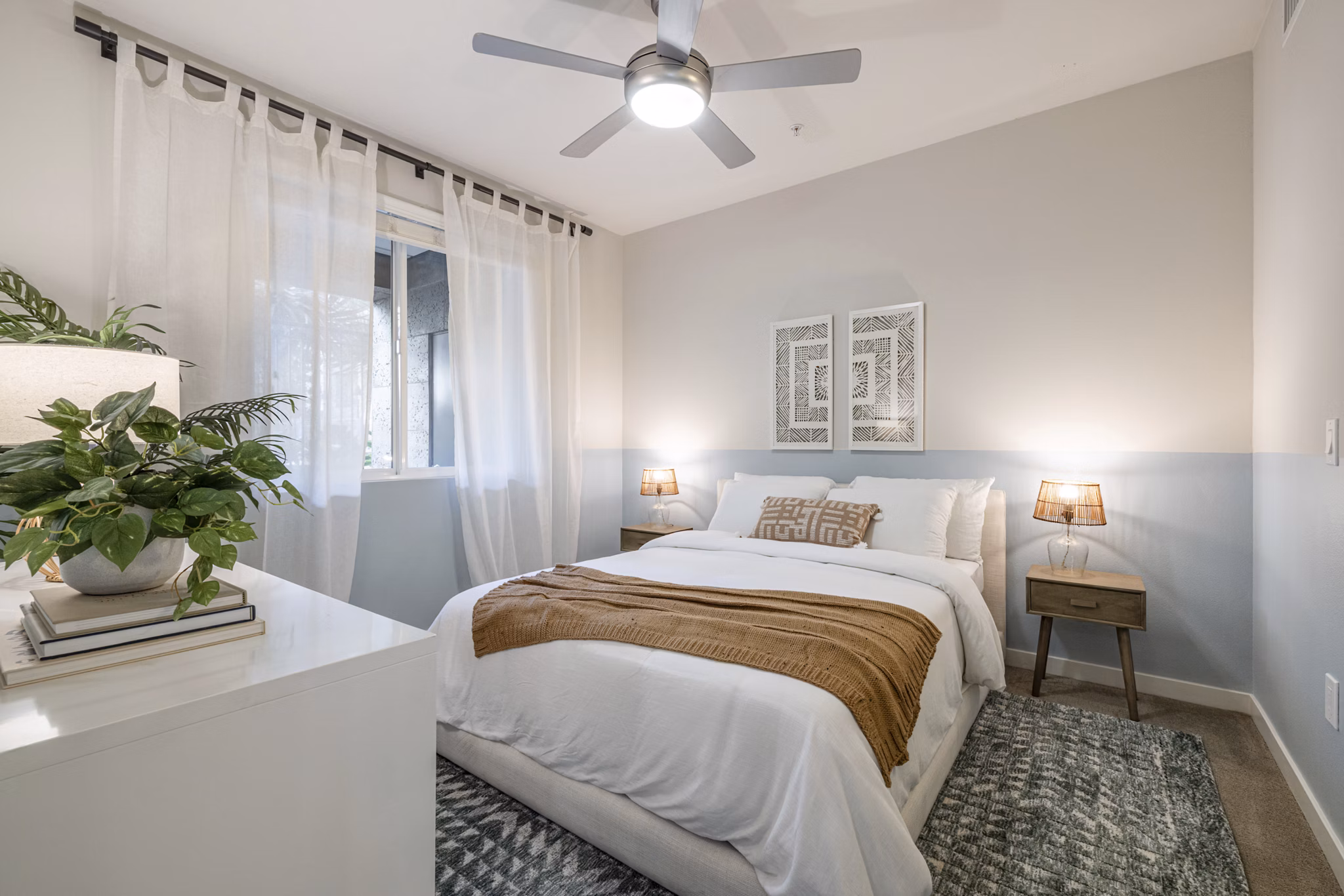 bedroom at Elan Huntington Beach Apartments