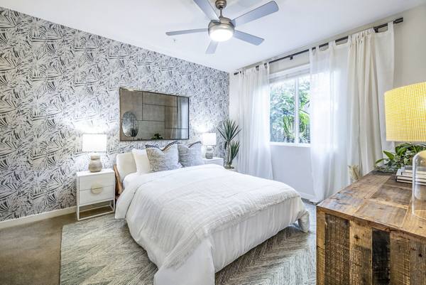 bedroom at Elan Huntington Beach Apartments