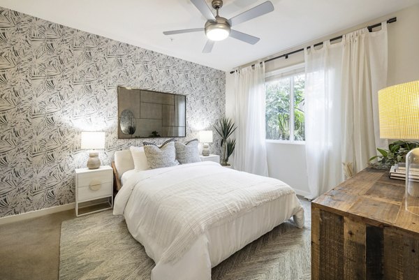 bedroom at Elan Huntington Beach Apartments