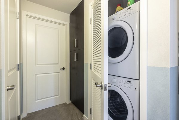 laundry room at Elan Huntington Beach Apartments