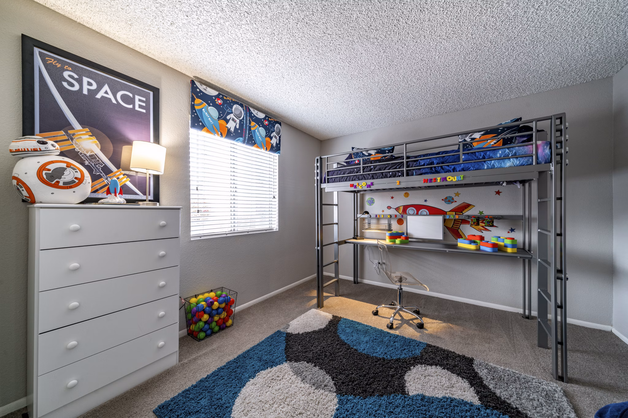 bedroom at Westmount at The District Apartments