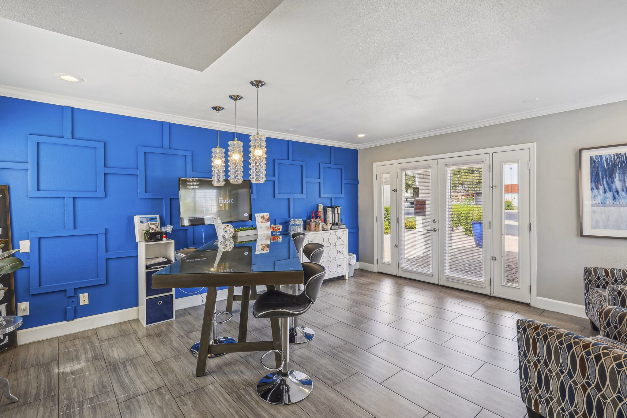 clubhouse at Westmount at The District Apartments