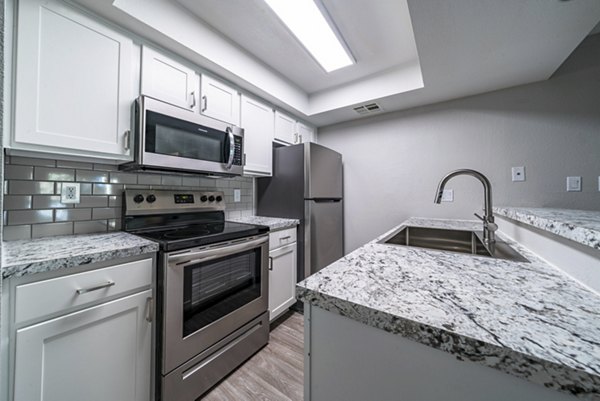 kitchen at Westmount at The District Apartments