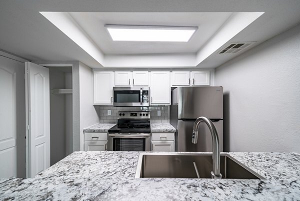 kitchen at Westmount at The District Apartments