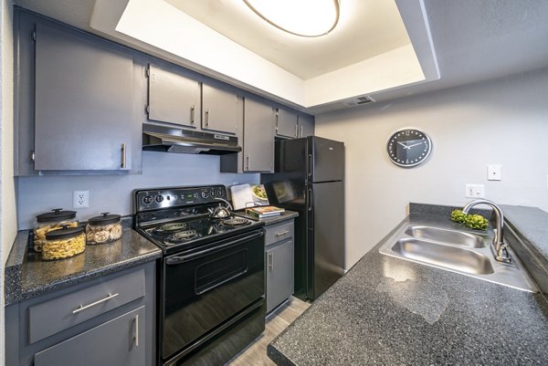 kitchen at Westmount at The District Apartments