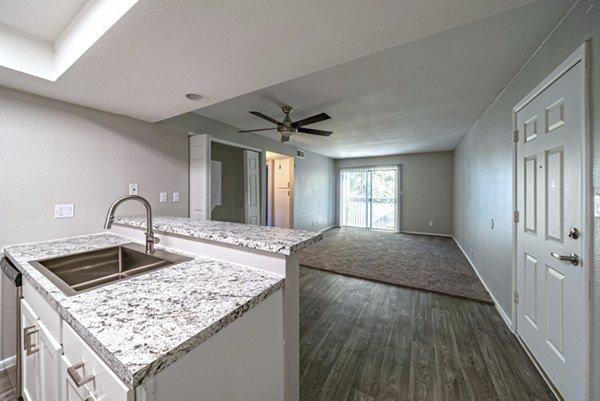 kitchen at Westmount at The District Apartments