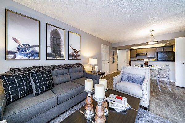 living room at Westmount at The District Apartments