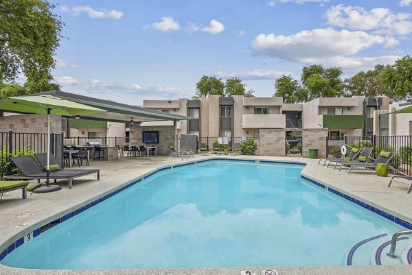 pool at Westmount at The District Apartments