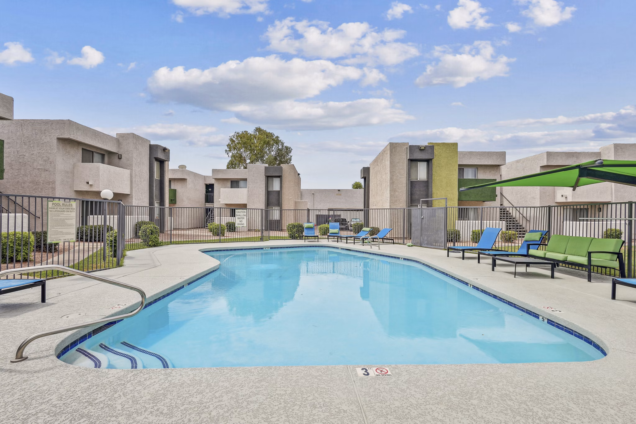 pool at Westmount at The District Apartments