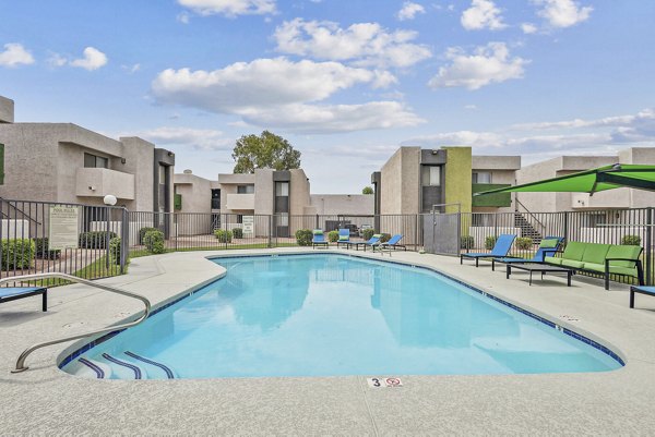 pool at Westmount at The District Apartments