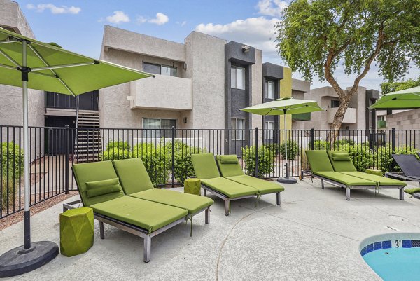 pool at Westmount at The District Apartments