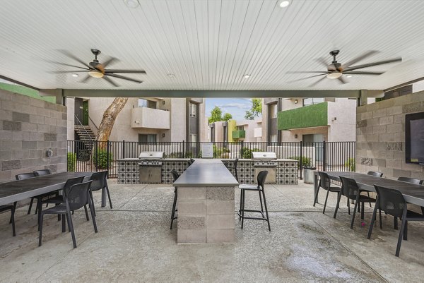 grill area at Westmount at The District Apartments