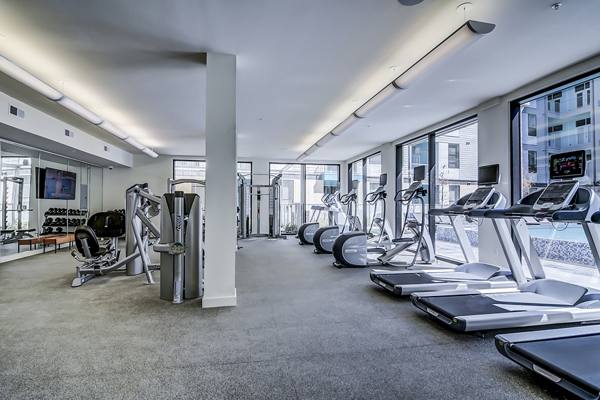 fitness center at Agave Apartments