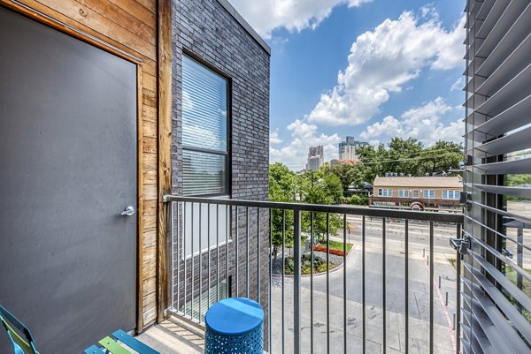 patio/balcony at Agave Apartments