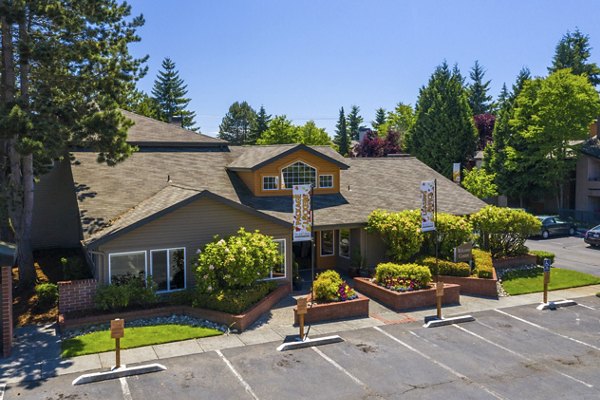 exterior at The Seasons Apartments