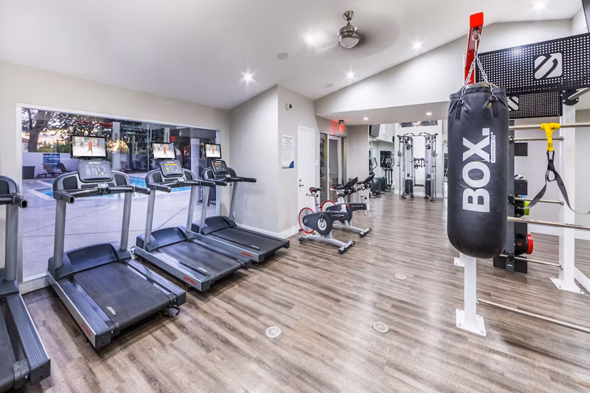 State-of-the-art fitness center at Avana Rancho Cucamonga Apartments