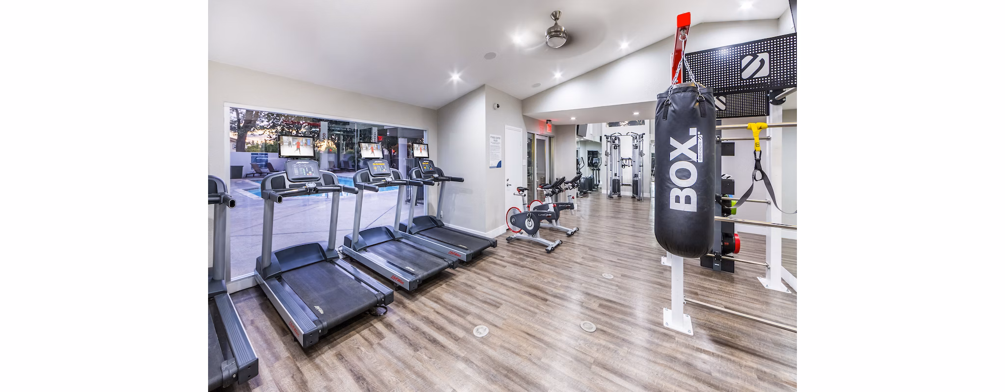 State-of-the-art fitness center at Avana Rancho Cucamonga Apartments