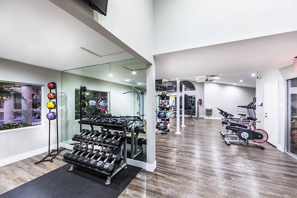 fitness center at Avana Rancho Cucamonga Apartments