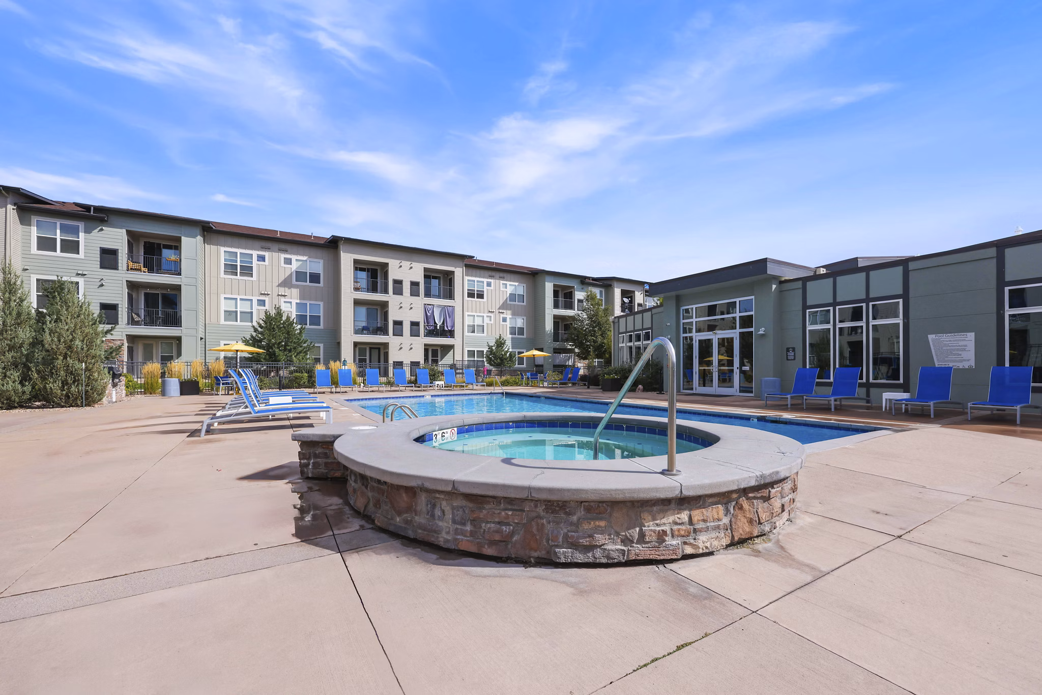 pool at Westlink at Oak Station Apartments