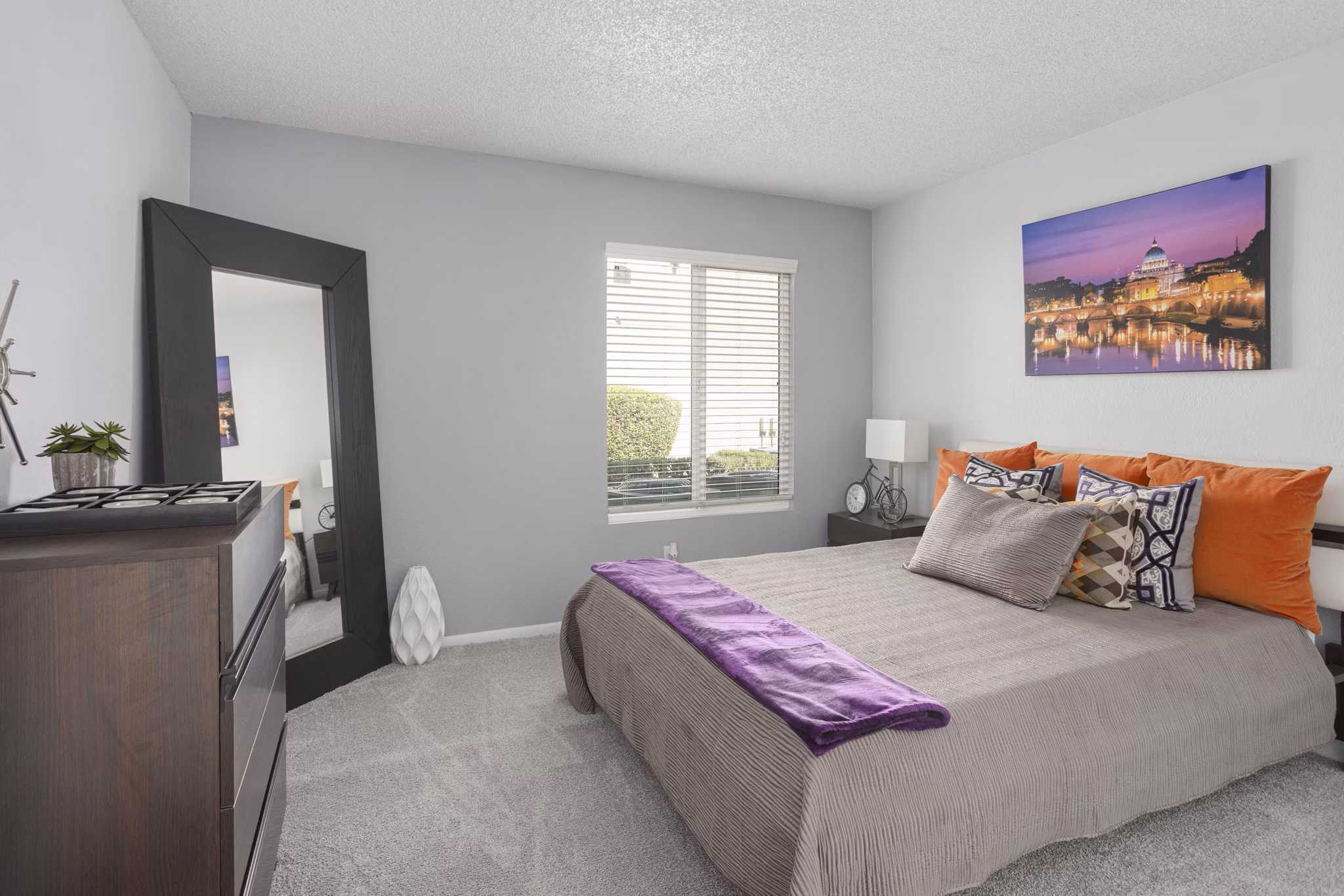 bedroom at The Remy Apartments
