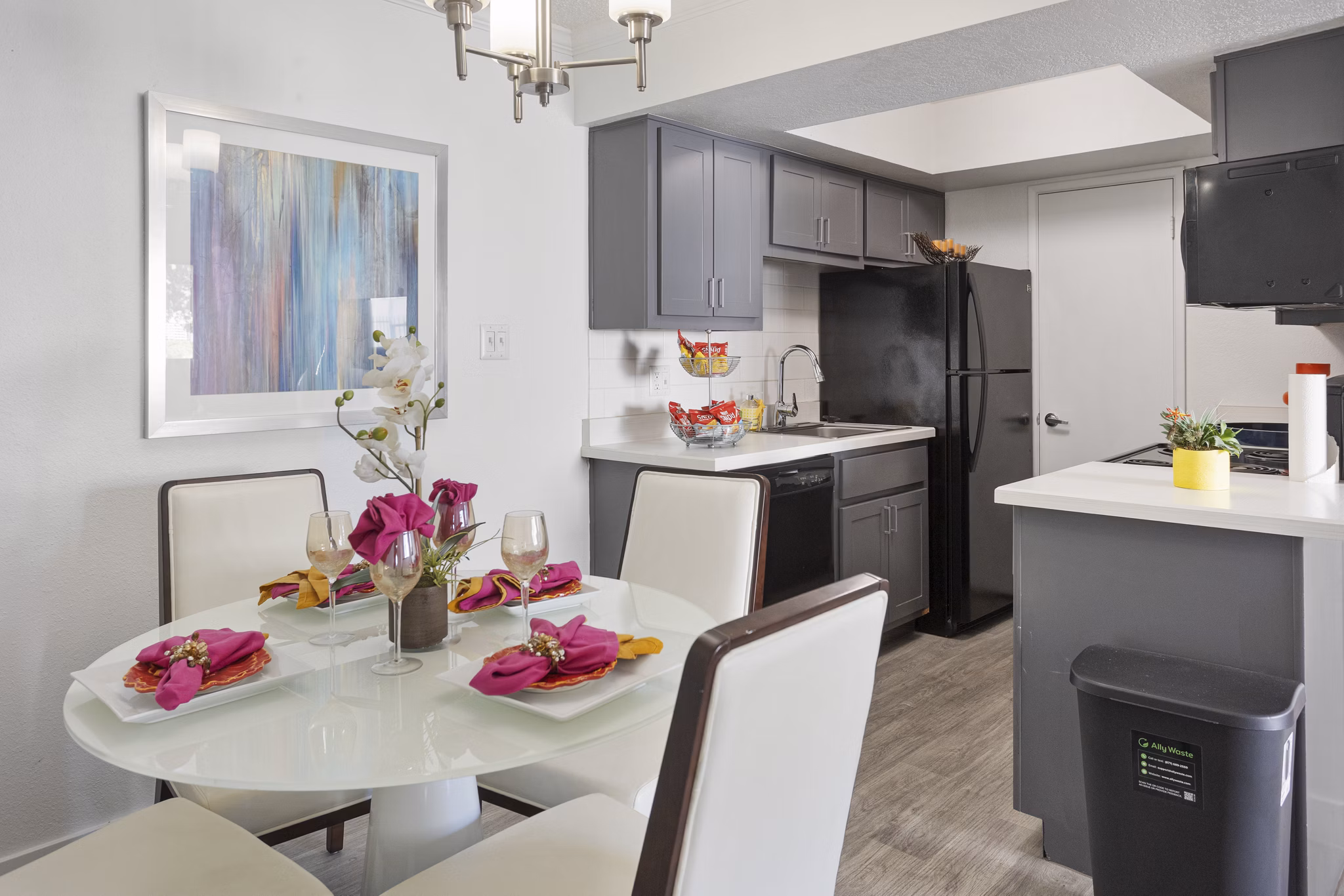 kitchen at The Remy Apartments