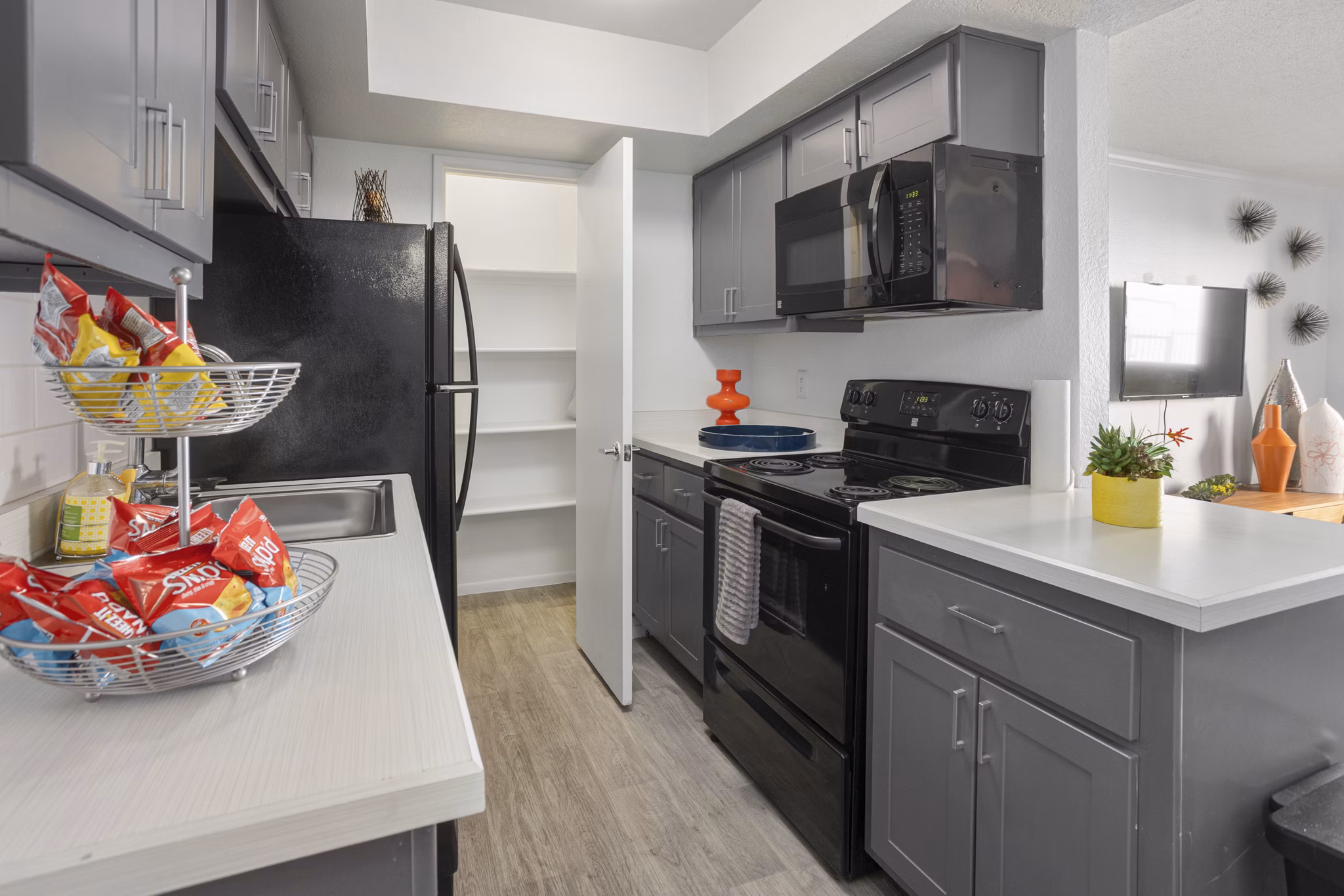 kitchen at The Remy Apartments