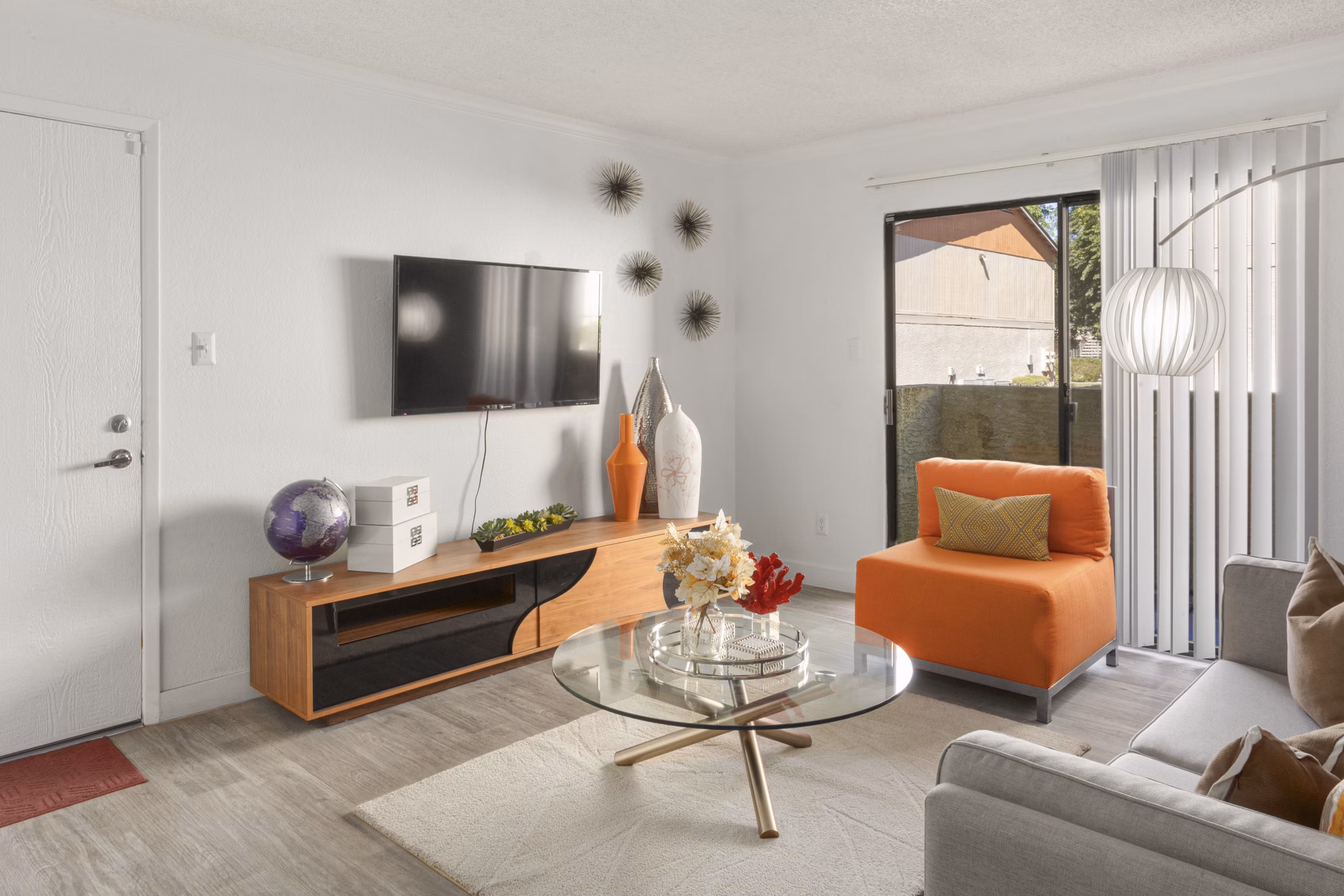 living room at The Remy Apartments
