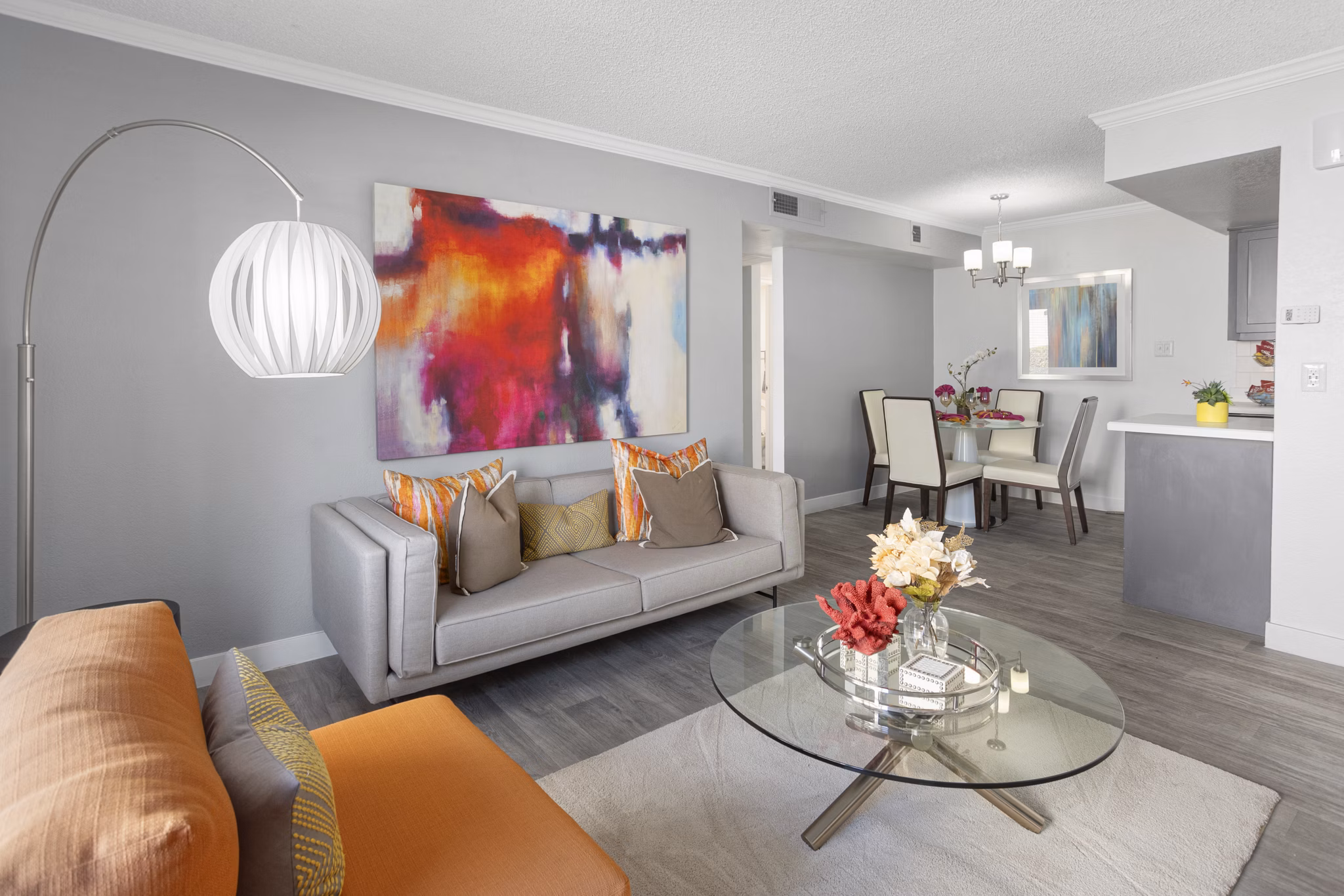 living room at The Remy Apartments