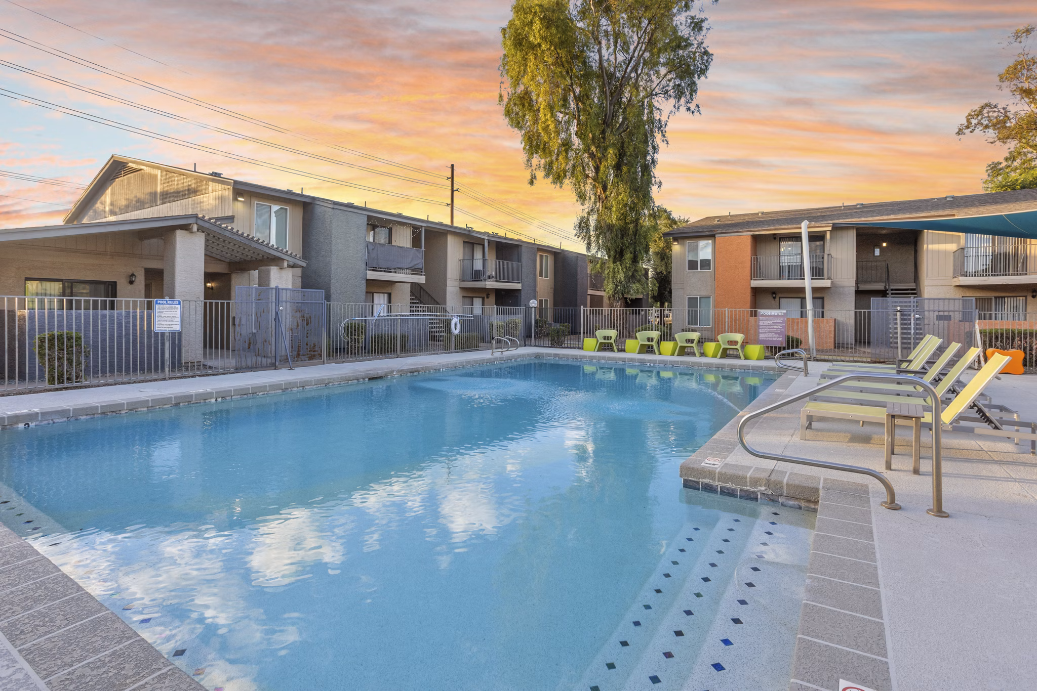 pool at The Remy Apartments