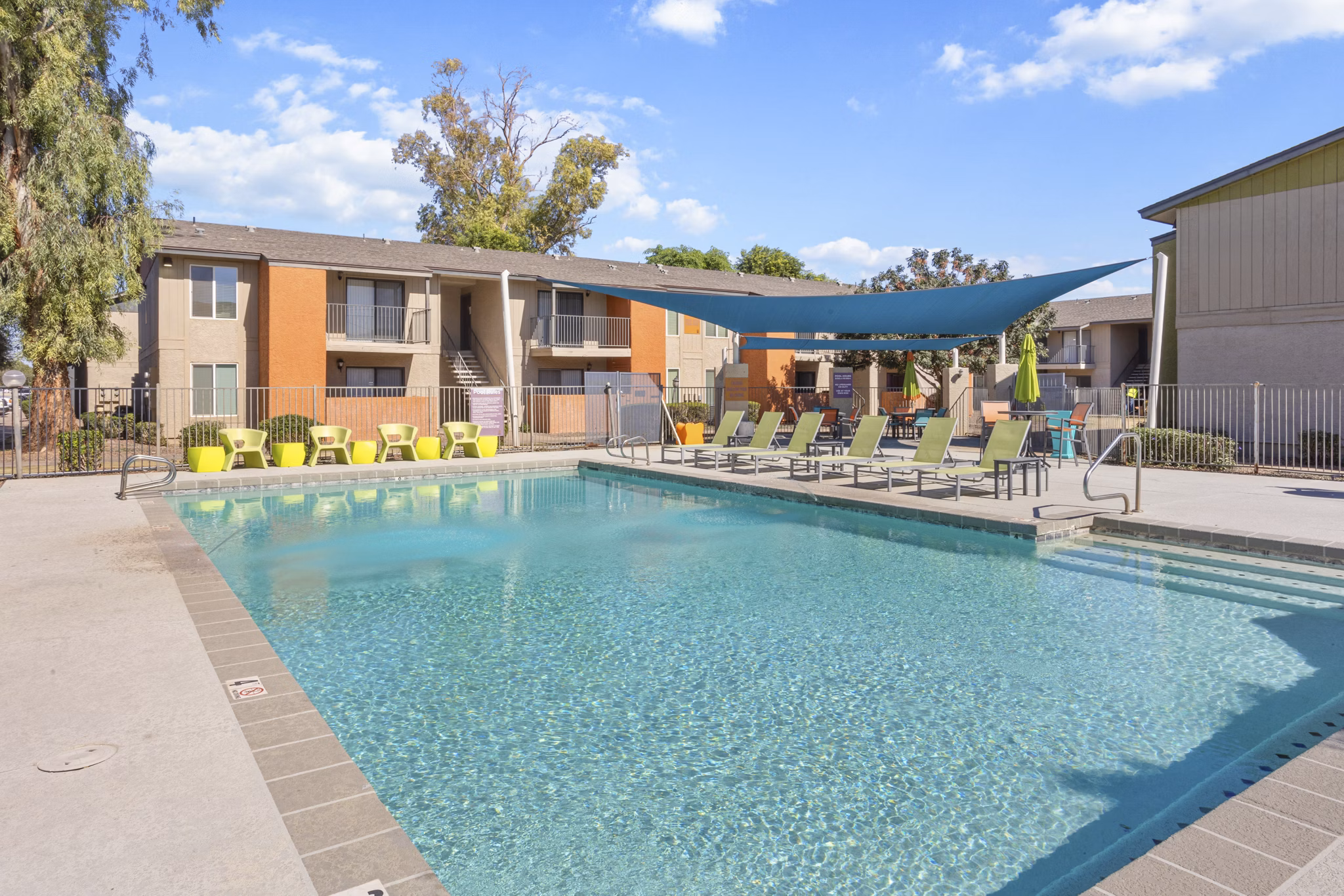pool at The Remy Apartments