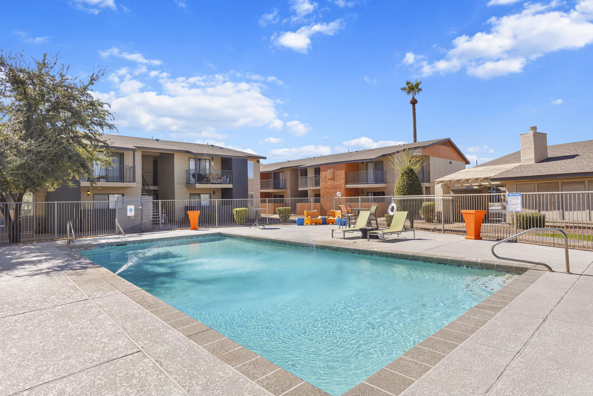 pool at The Remy Apartments