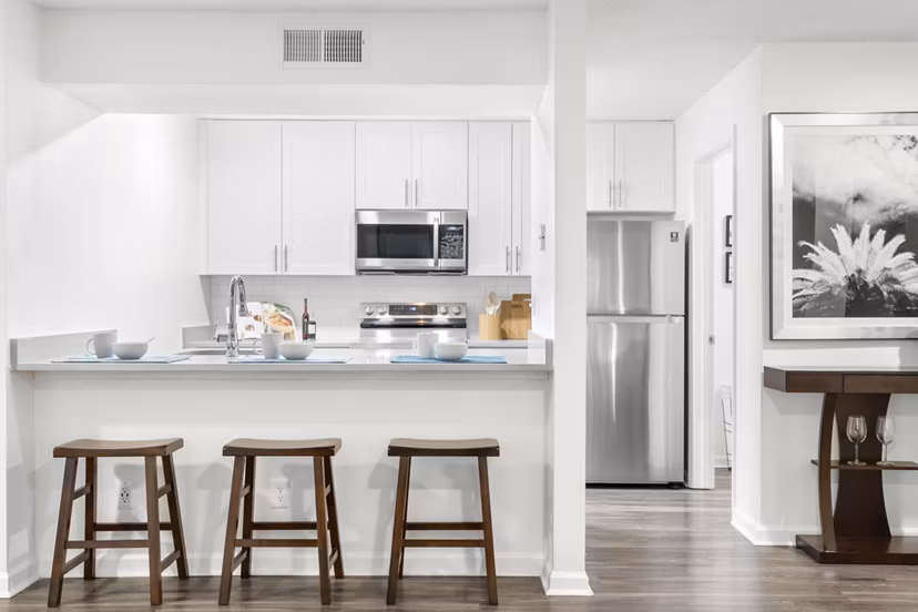 kitchen at Avana City Park Apartments