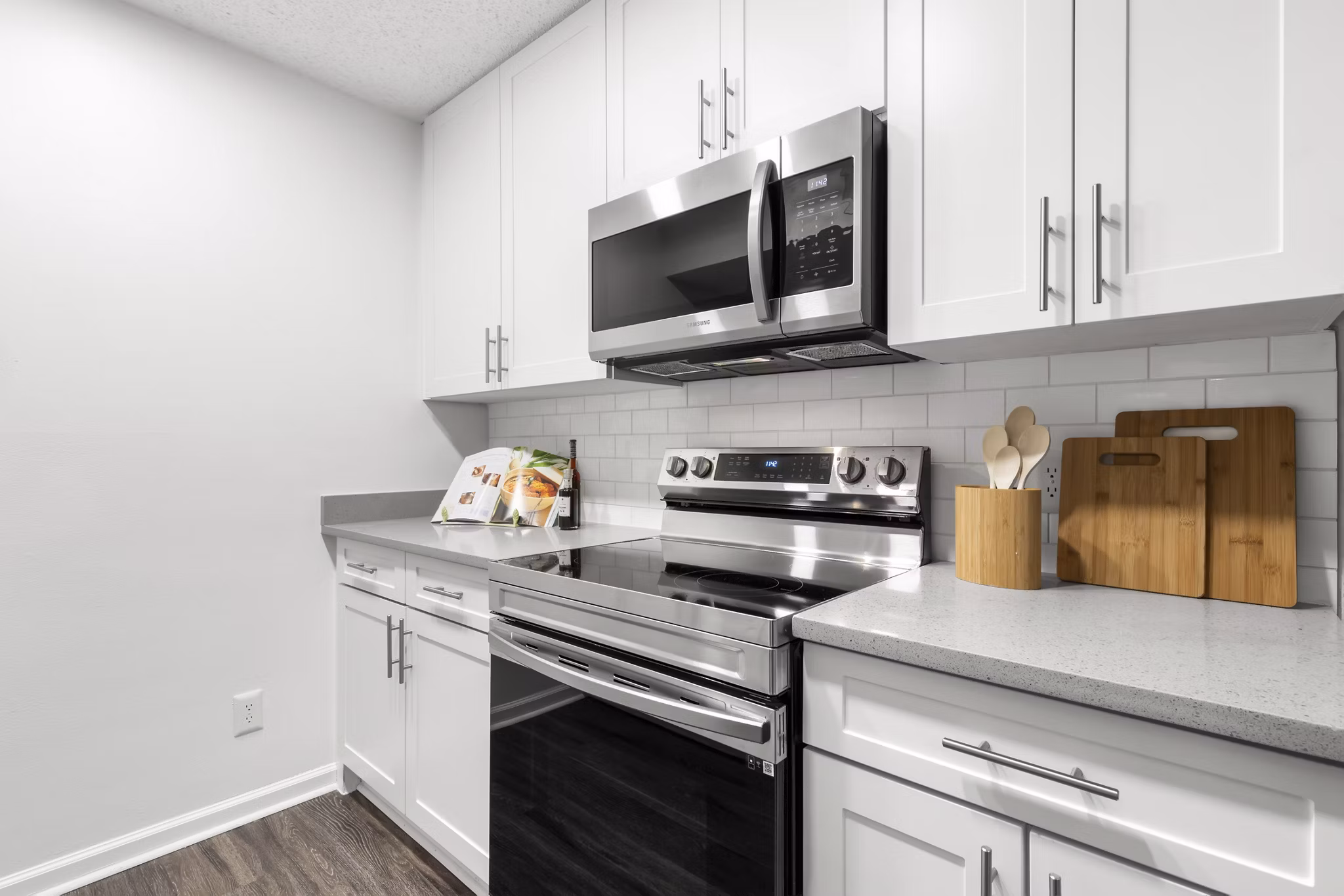 kitchen at Avana City Park Apartments