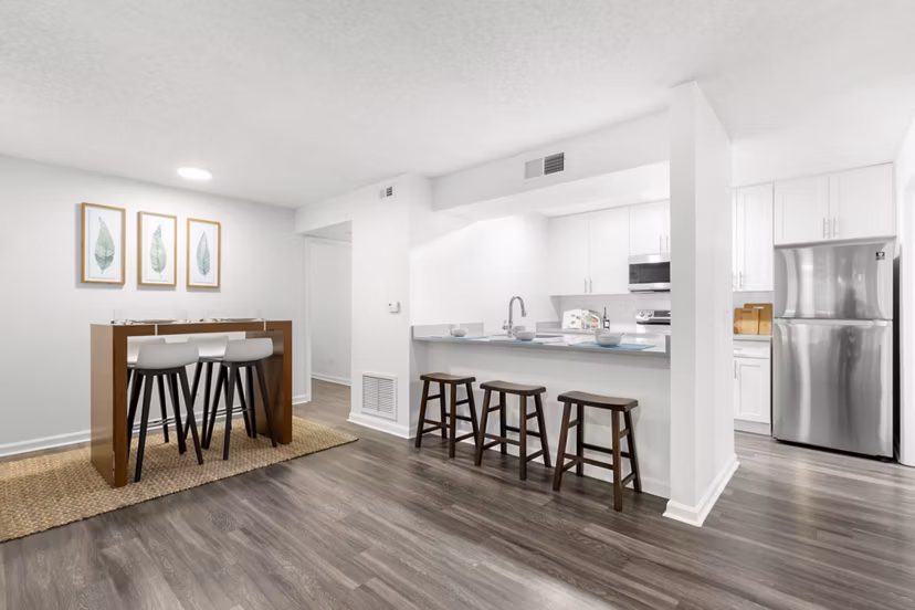 kitchen at Avana City Park Apartments