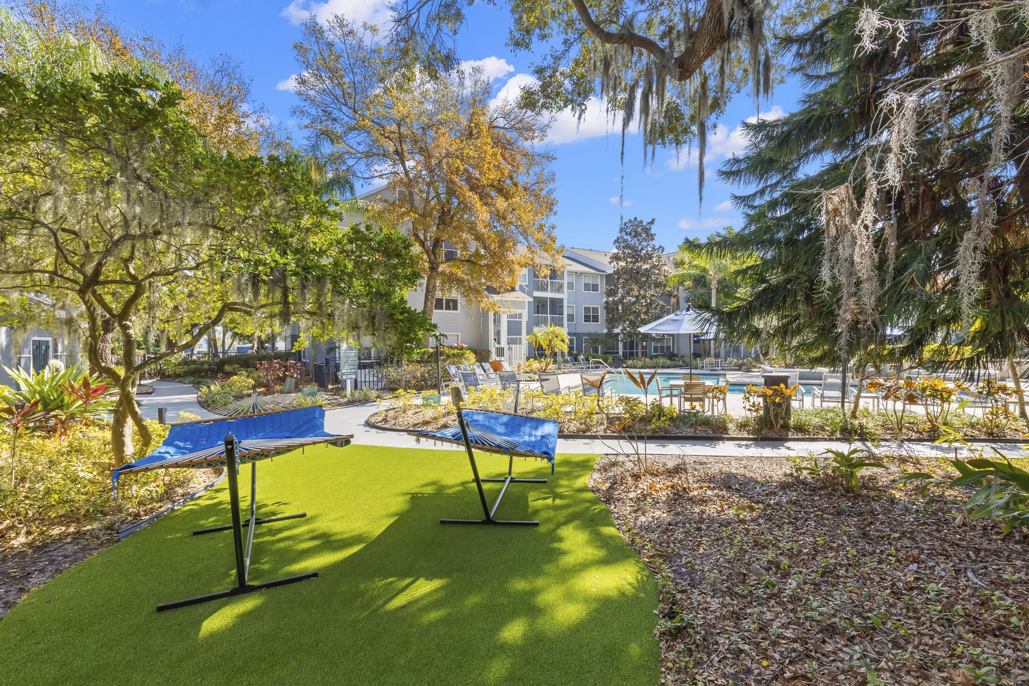 patio at Avana City Park Apartments