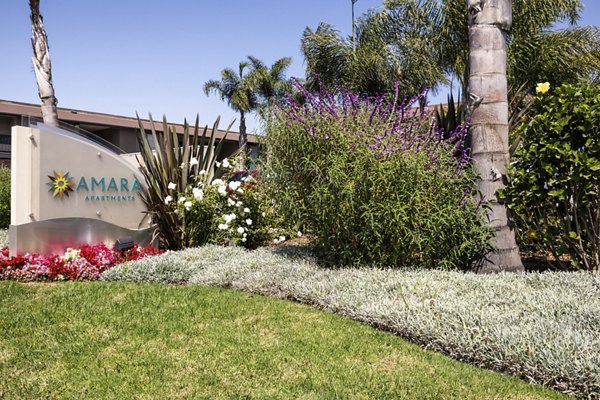 Amara Apartments: Elegant signage showcasing luxury living community