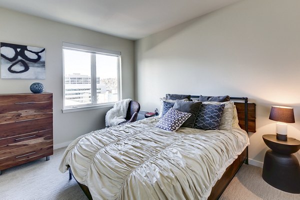 bedroom at Stackhouse Apartments