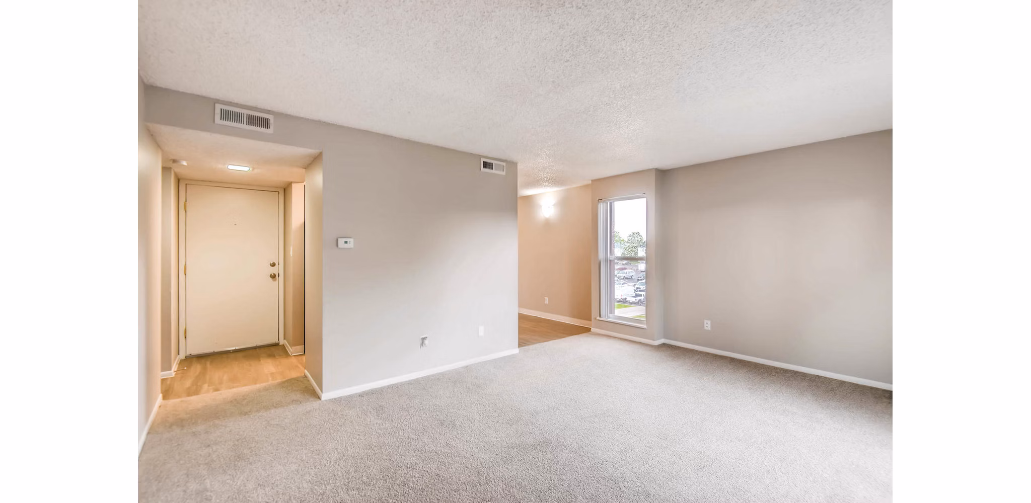 Modern bedroom with elegant furnishings at Copperwood Apartments, offering a luxurious living experience in a serene setting