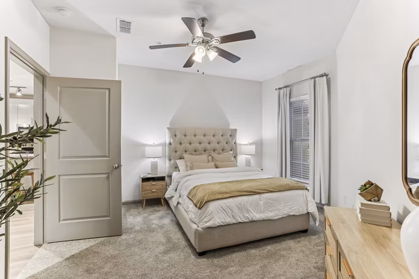 bedroom at Avana Uptown Apartments