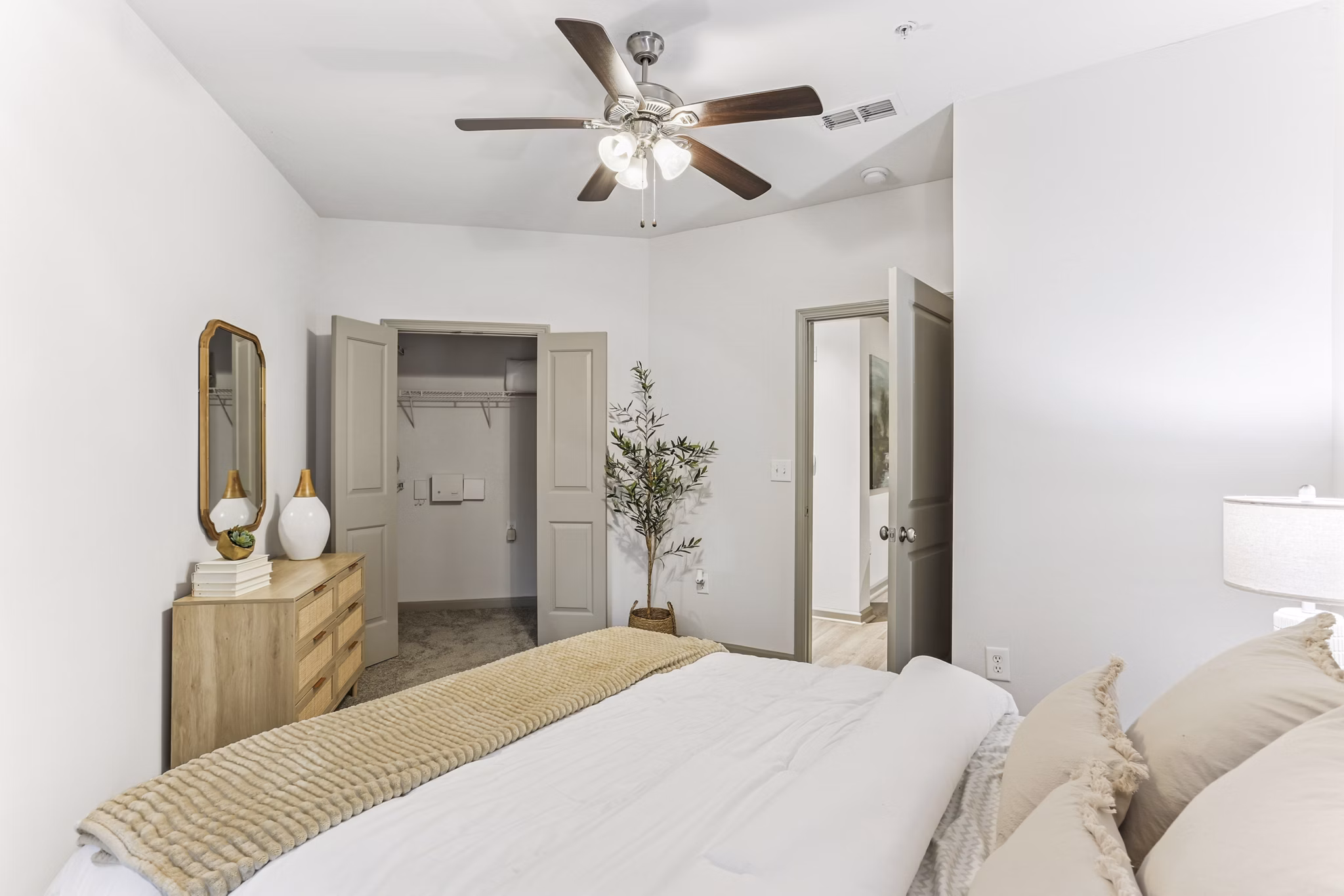 bedroom at Avana Uptown Apartments
