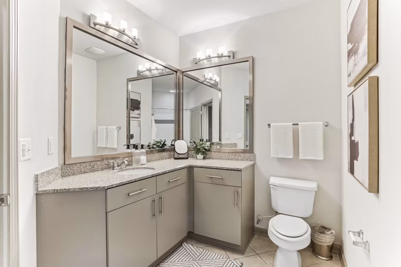 bathroom at Avana Uptown Apartments